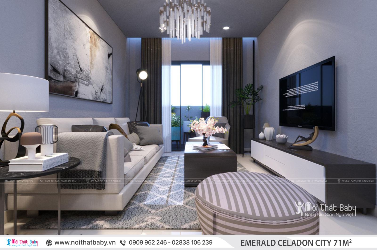 Tổng hợp các mẫu thiết kế nội thất Chung cư Emerald Celadon City